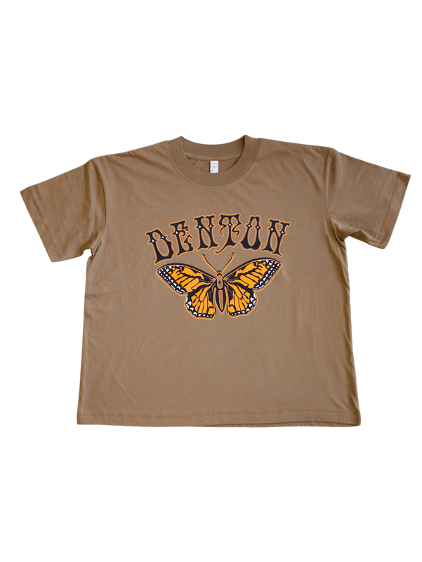 Denton Monarch Boxy Tee - Coyote Brown