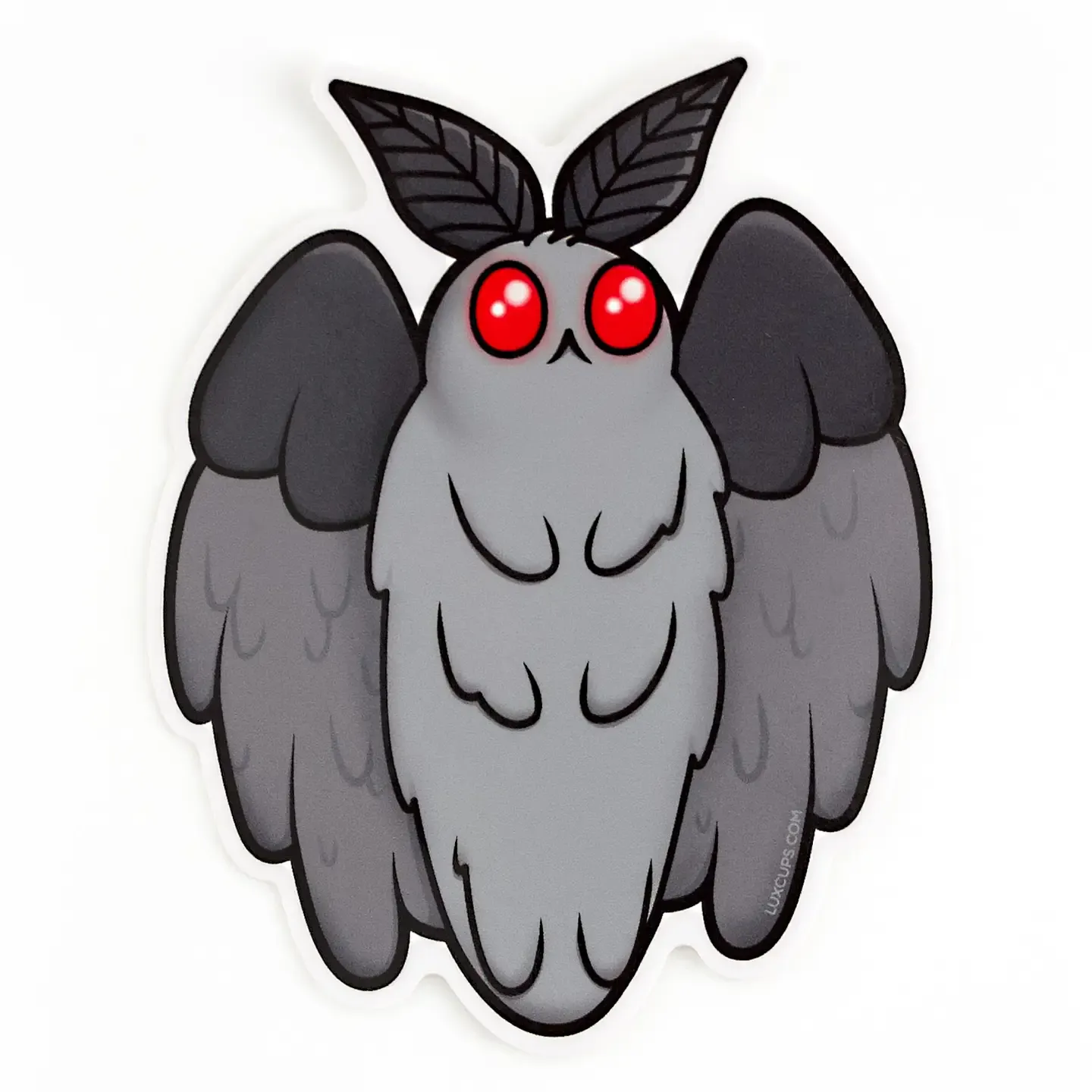 Mothman Sticker - Vinyl | Die-Cut | Weather-Proof | Decal