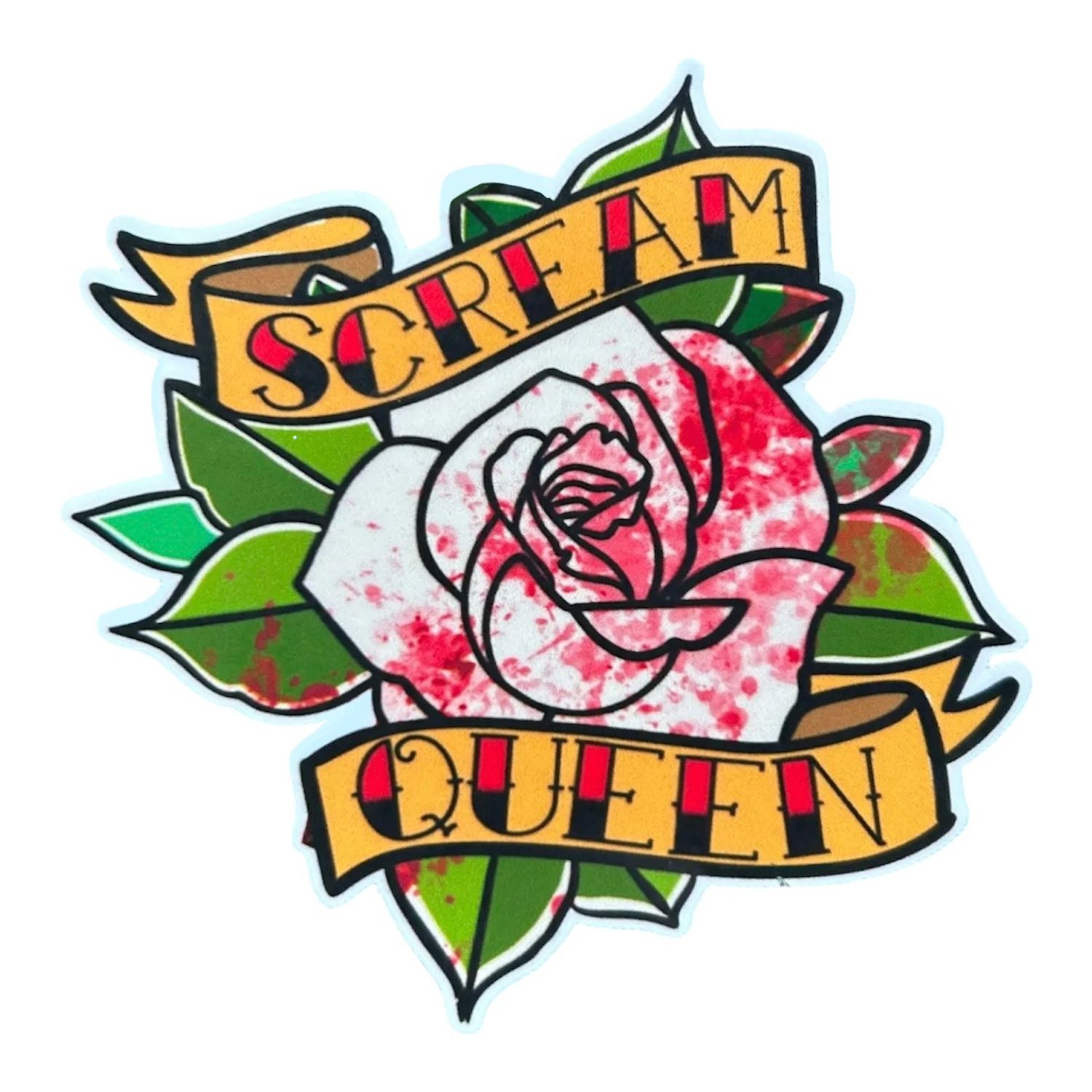 Scream Queen Vinyl Sticker