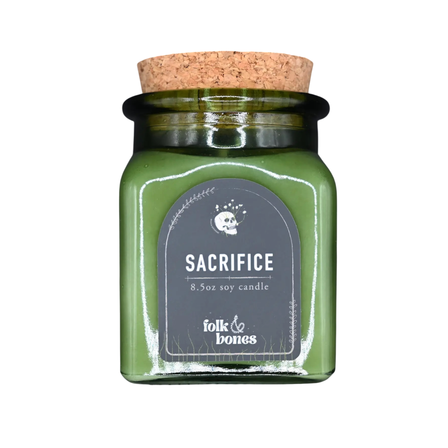 Sacrifice - 8 oz Labdanum Moss Soy Candle
