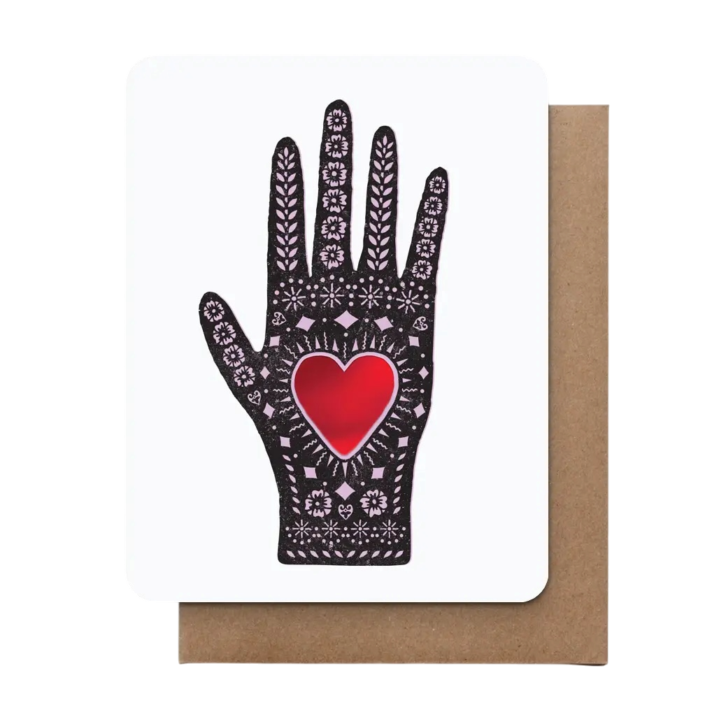 Heart in Hand *FOIL* Card