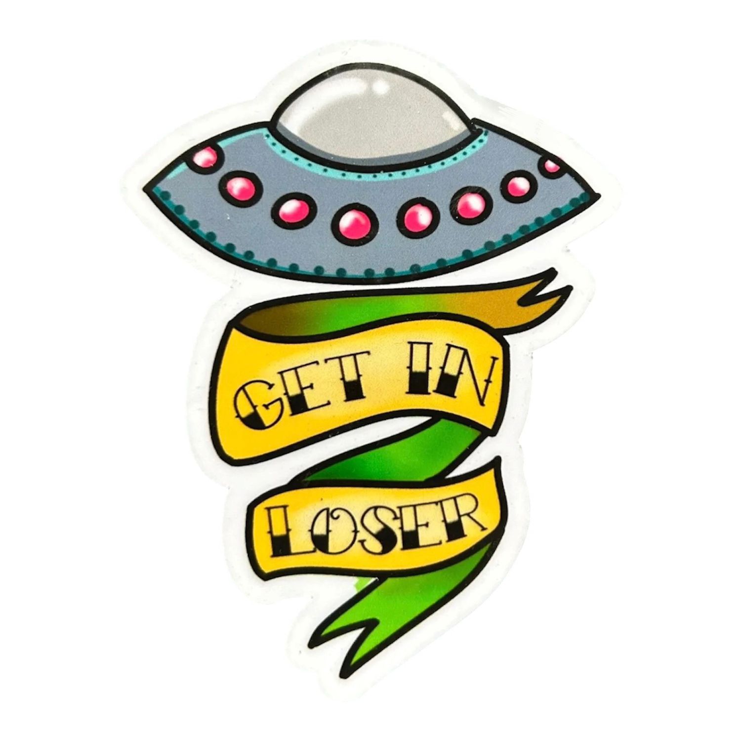 Alien Sticker