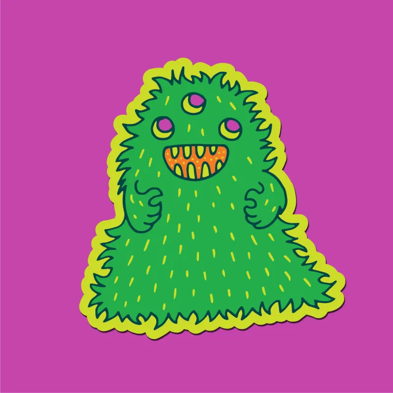 Lil Monster Sticker