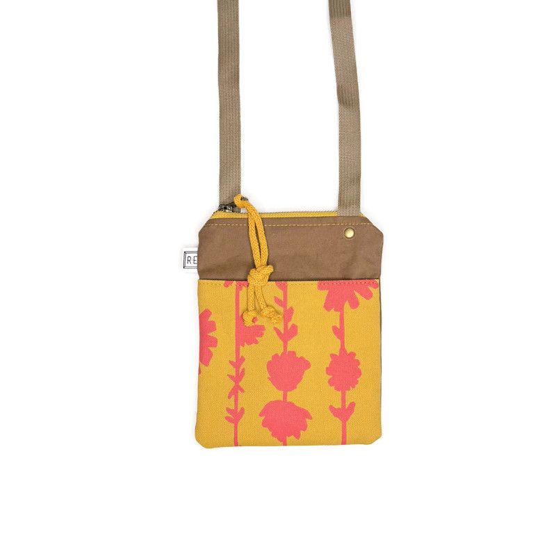 Go Bag - Chicory // Mini Crossbody Bag - Lemonade (Mustard + Pink)