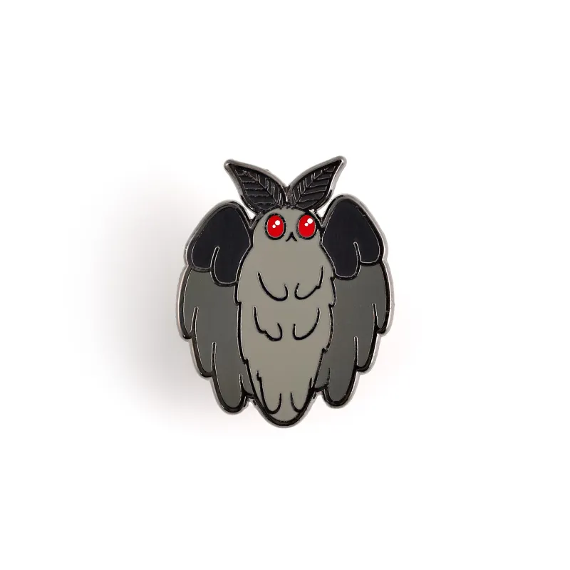 Mothman Pin - 2 Posts | Hard Enamel | Collectable Lapel Pin