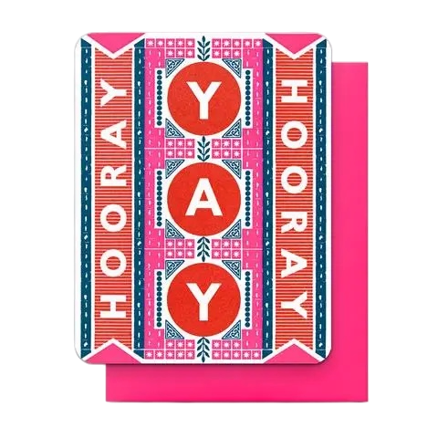 Hooray Yay Card