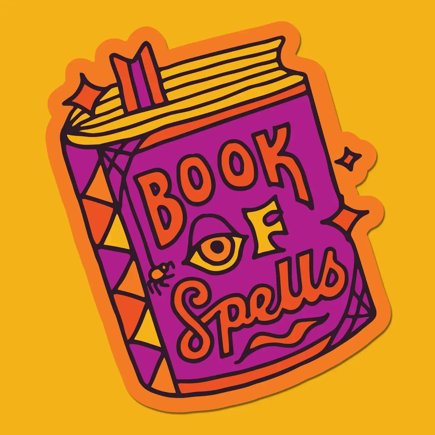 Spell Book Sticker