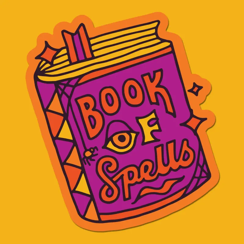 Spell Book Sticker