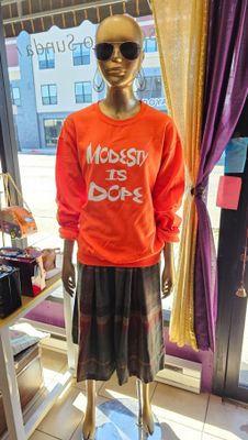 Modesty Is Dope Crew Neck