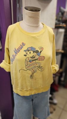 Vintage Mets Mouse Crew Neck
