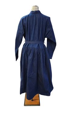 HHOC Denim &amp; Twill  Gathered  Coat