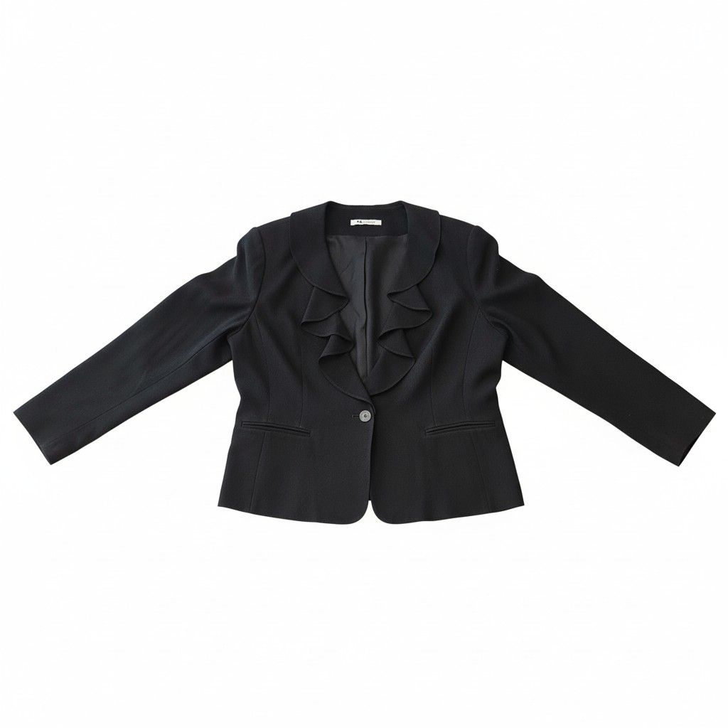 Gently ❤️ Nygaro Ruffle Front Blazer