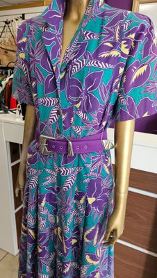 Vintage Floral Gaucho Jumper