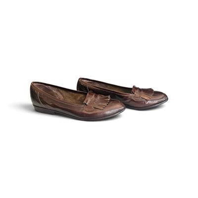 Vintage 90's NICKELS  Kiltie Fringe Loafer