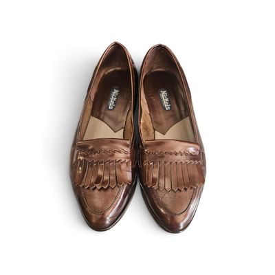 Vintage 90's NICKELS  Kiltie Fringe Loafer