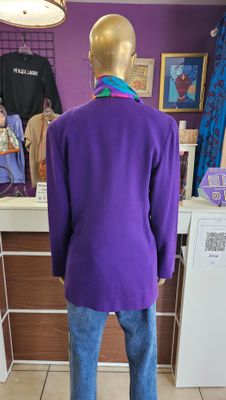 Vintage 80's Statement Button Blazer