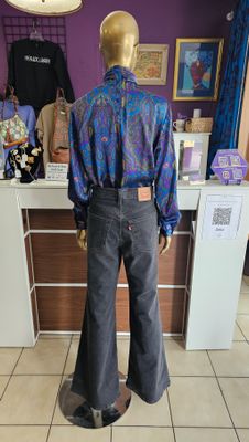 Vintage Paisley Blouse