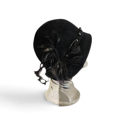 Vintage Daisy B Thompson Flapper Bucket Hat