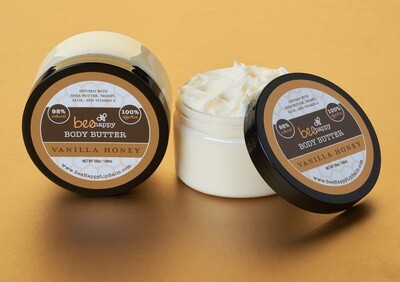Body Butter Vanilla/Honey twin-pack (10 oz)