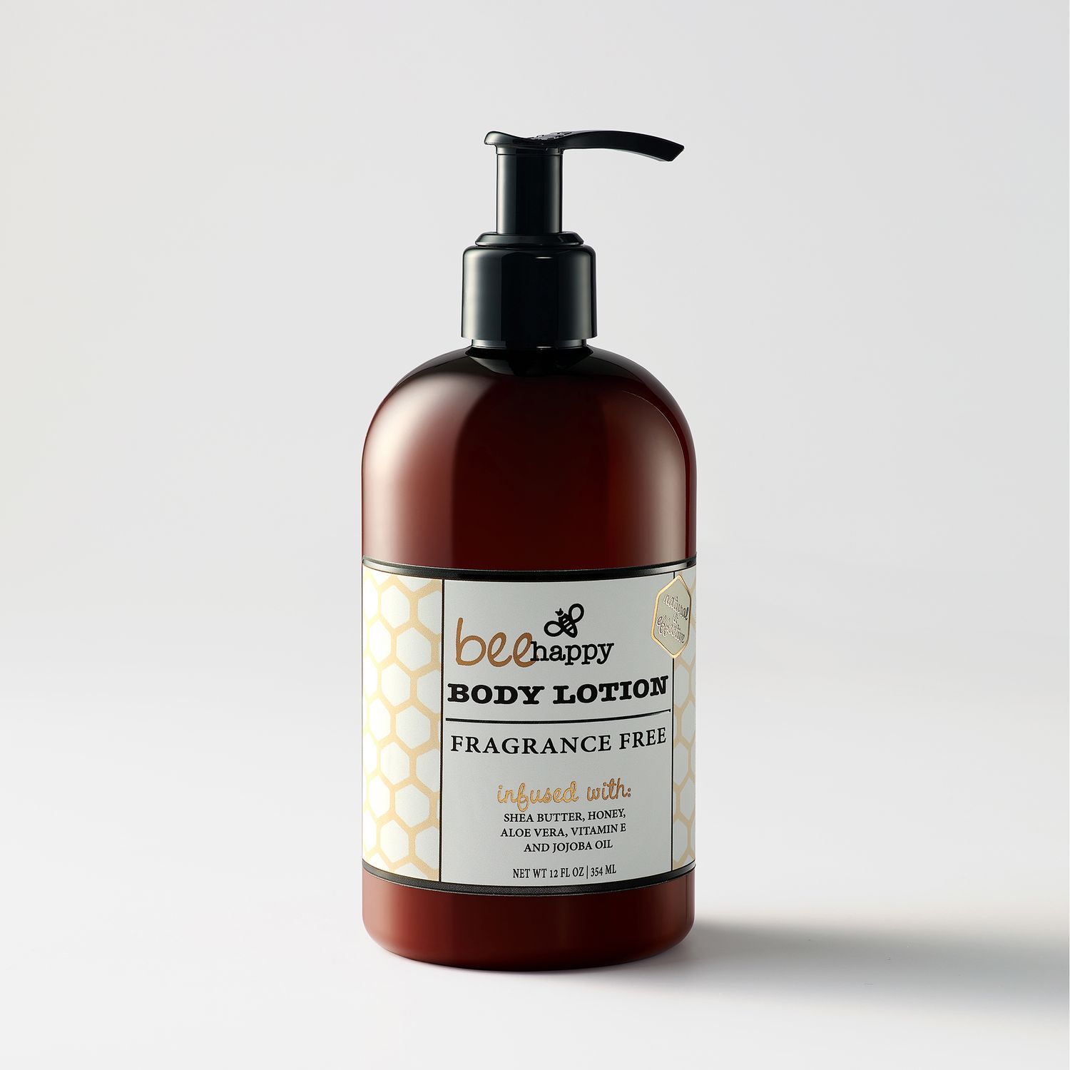 Bee Happy Body Lotion &quot;Fragrance Free&quot; (12 oz)