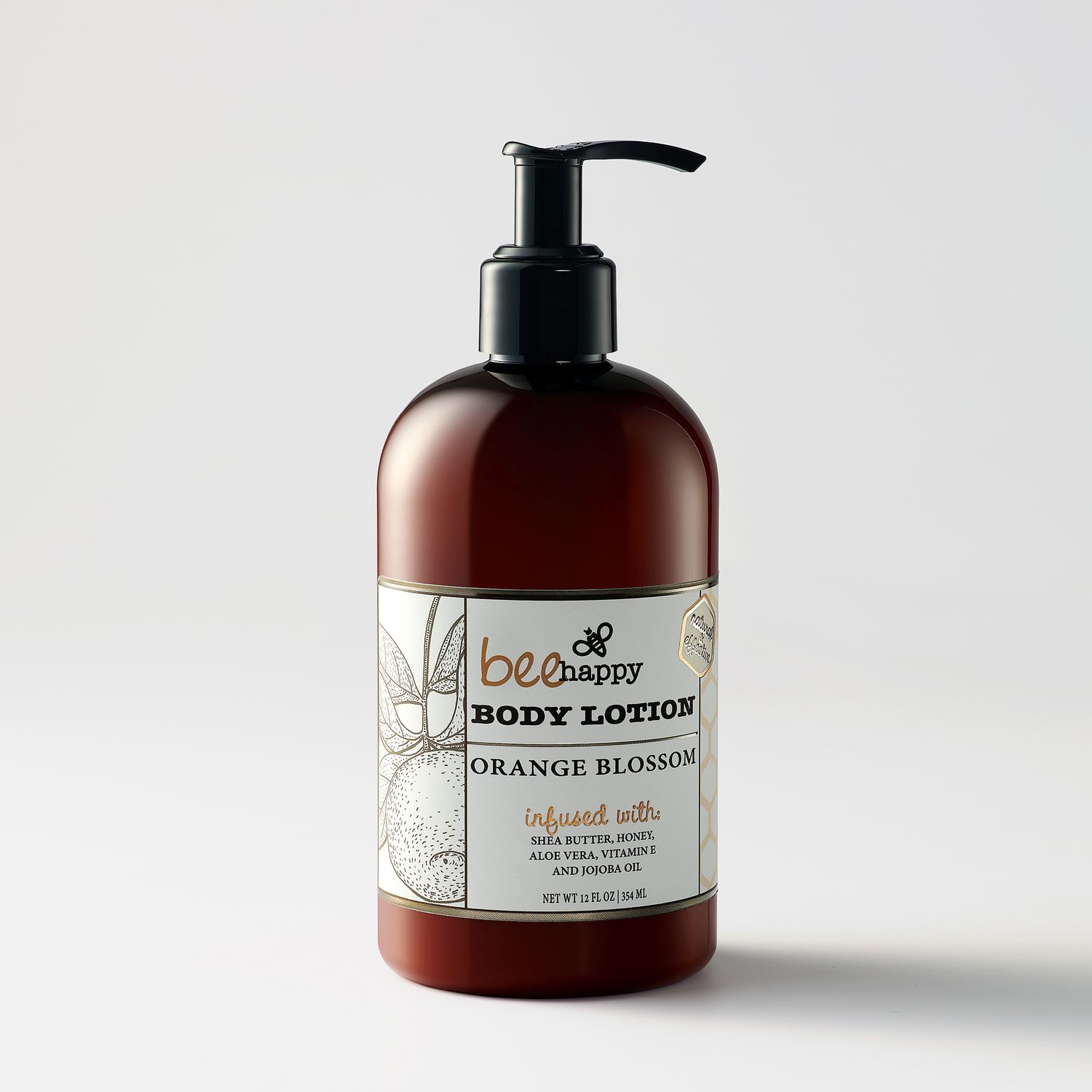 Bee Happy Body Lotion &quot;Orange Blossom&quot; (12 oz)
