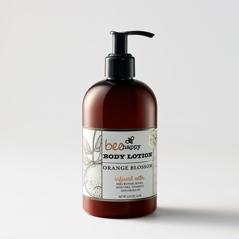 BeeHappy Body Lotion &quot;Orange Blossom&quot; (12 oz)