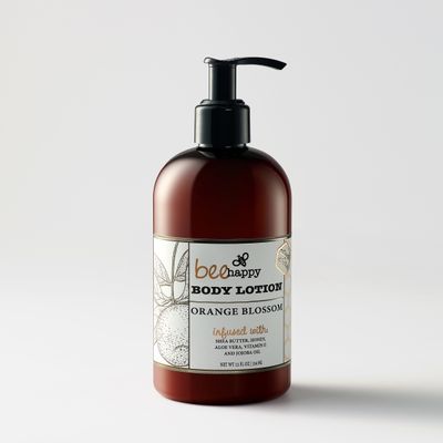Bee Happy Body Lotion &quot;Orange Blossom&quot; (12 oz)
