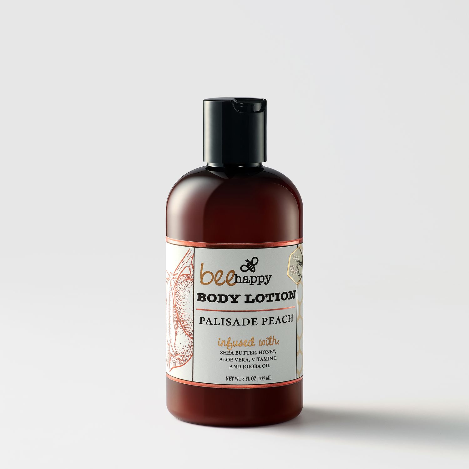 Bee Happy Body Lotion "Palisade Peach" (8 oz) Bee Happy Body Lotion "Palisade Peach" (8 oz)