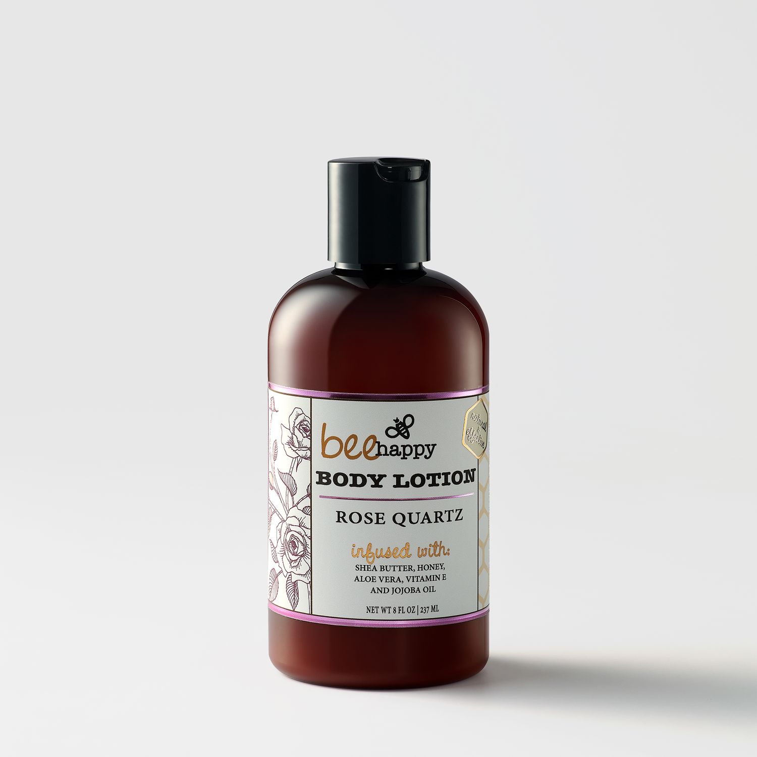 BeeHappy Body Lotion "Rose Quartz" (8 oz) BeeHappy Body Lotion "Rose Quartz" (8 oz)