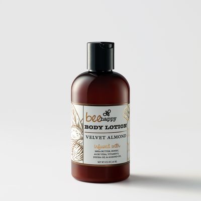 Bee Happy Body Lotion &quot;Velvet Almond&quot; (8 oz)