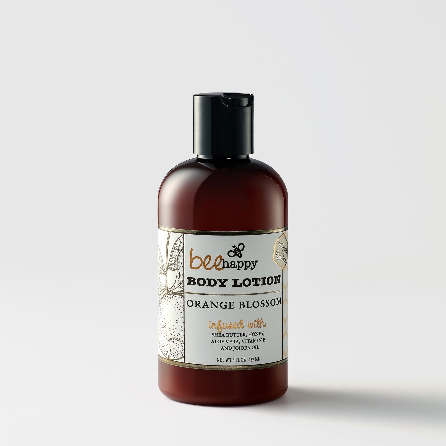 BeeHappy Body Lotion &quot;Orange Blossom&quot; (8 oz)