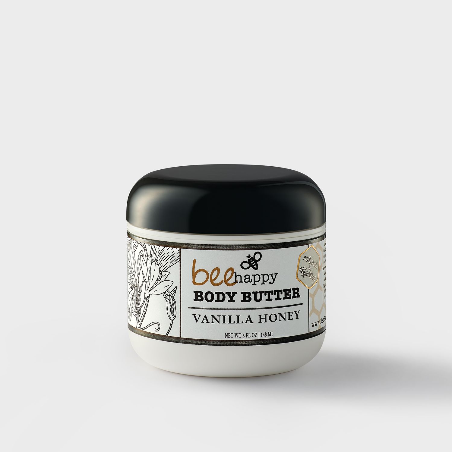 Bee Happy Body Butter &quot;Vanilla Honey&quot; (5 oz)