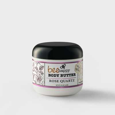 BeeHappy Body Butter &quot;Rose Quartz&quot;  (5 oz)