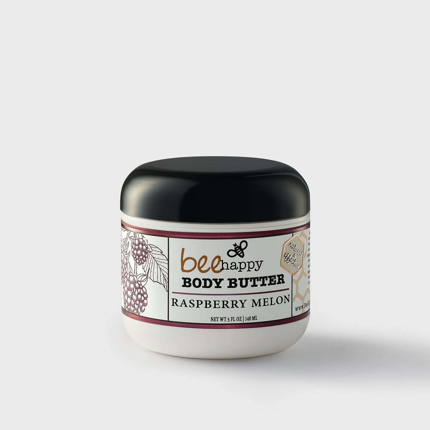 BeeHappy Body Butter &quot;Raspberry Melon&quot; (5 oz)