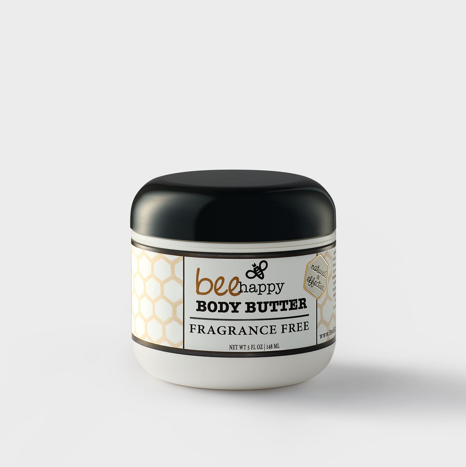 Bee Happy Body Butter &quot;Fragrance Free&quot; (5 oz)