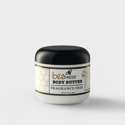 Bee Happy Body Butter &quot;Fragrance Free&quot; (5 oz)