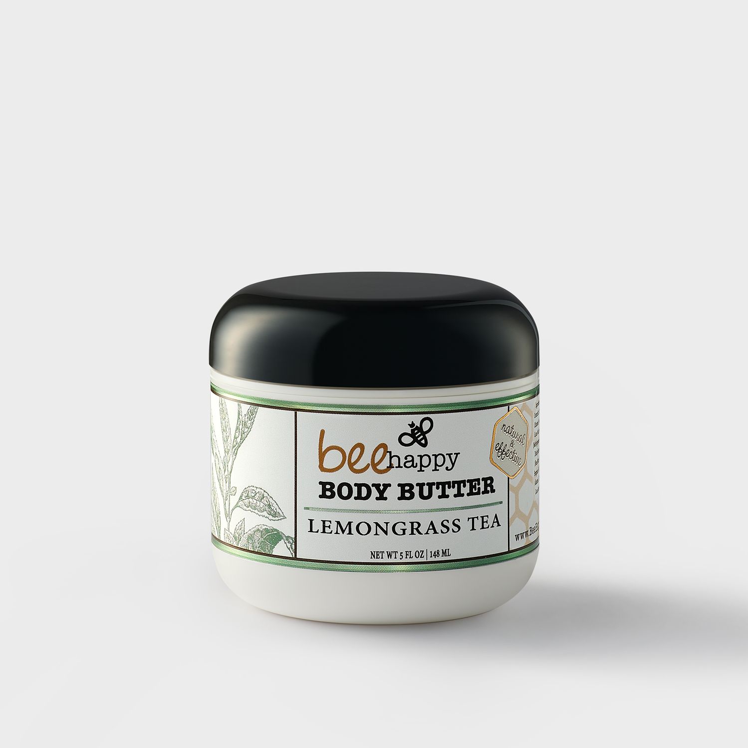 Bee Happy Body Butter &quot;Lemongrass Tea&quot;  (5 oz)