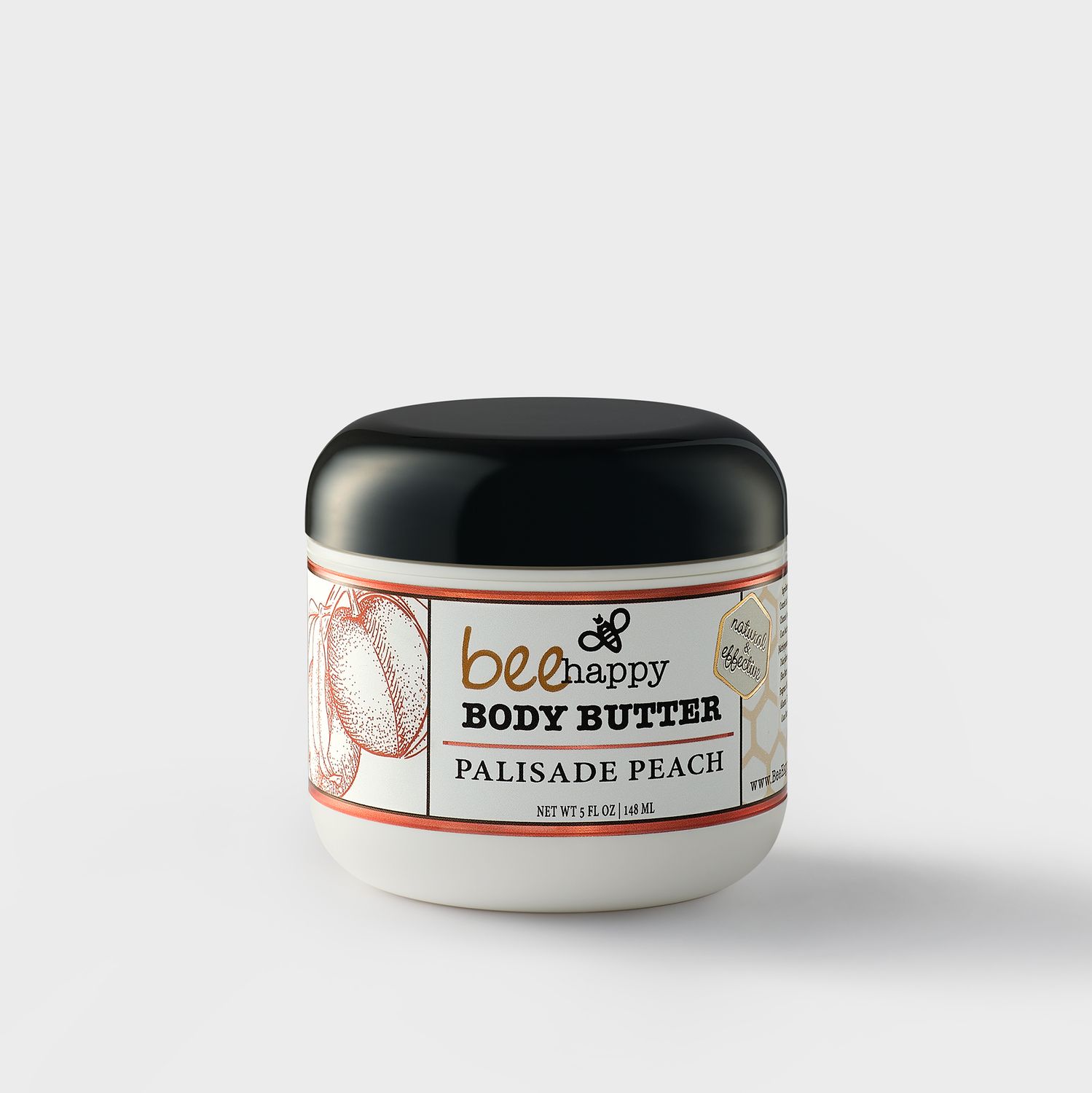 Bee Happy Body Butter "Palisade Peach" (5 oz) Bee Happy Body Butter "Palisade Peach" (5 oz)