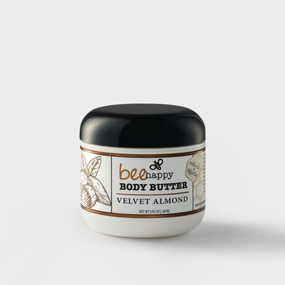 Bee Happy Body Butter &quot;Velvet Almond&quot; (5 oz)