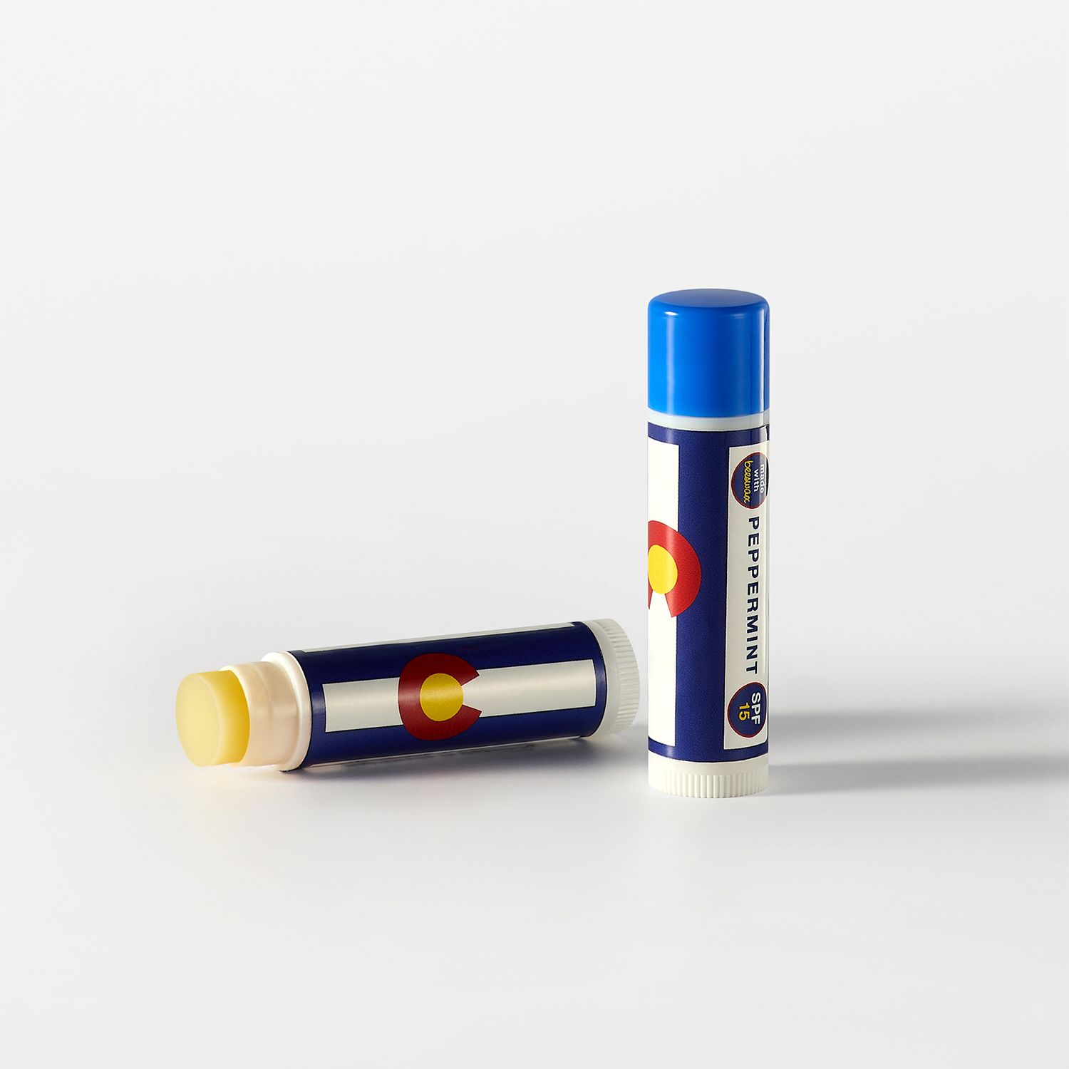 Bee Happy Lip Balm &quot;Made in Colorado&quot; (peppermint)