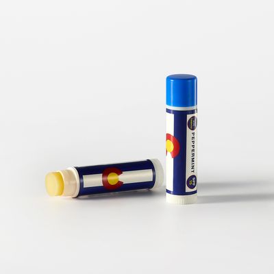 BeeHappy Lip Balm Colorado Flag (peppermint with SPF 15)