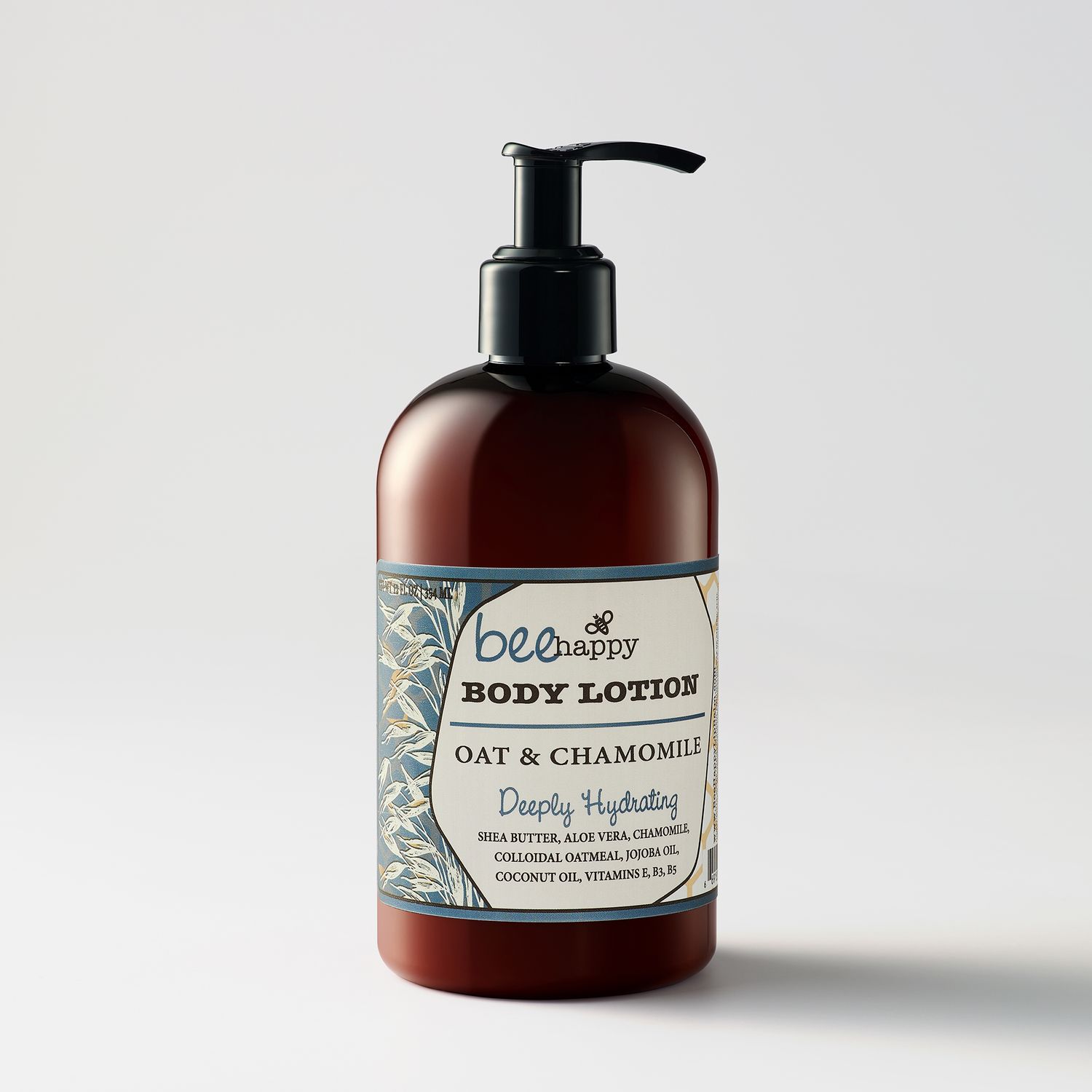 Bee Happy Body Lotion "Oat&Chamomile" (12 oz) Bee Happy Body Lotion "Oat&Chamomile" (12 oz)