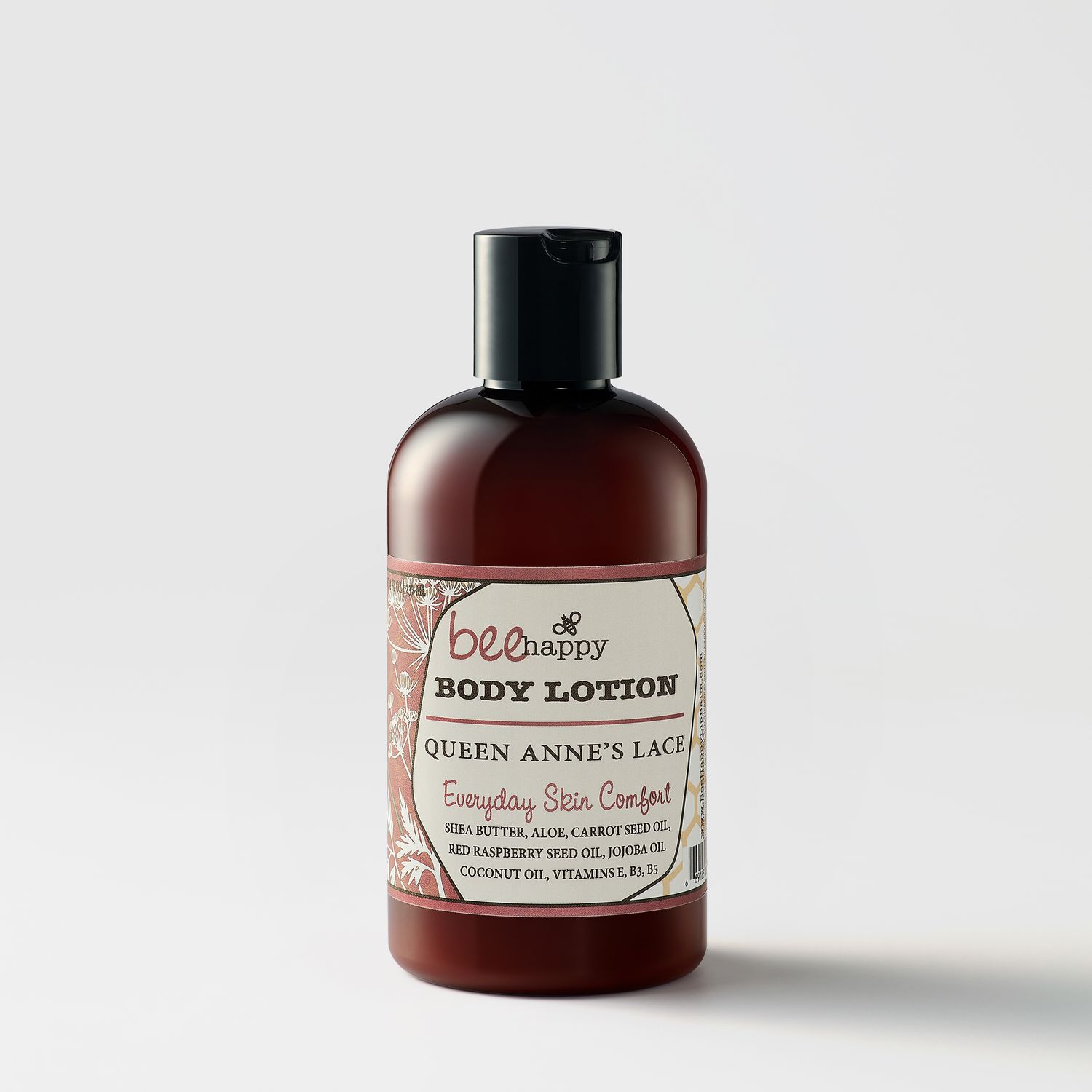 Bee Happy Body Lotion &quot;Queen Anne&#39;s Lace&quot; (8 oz)