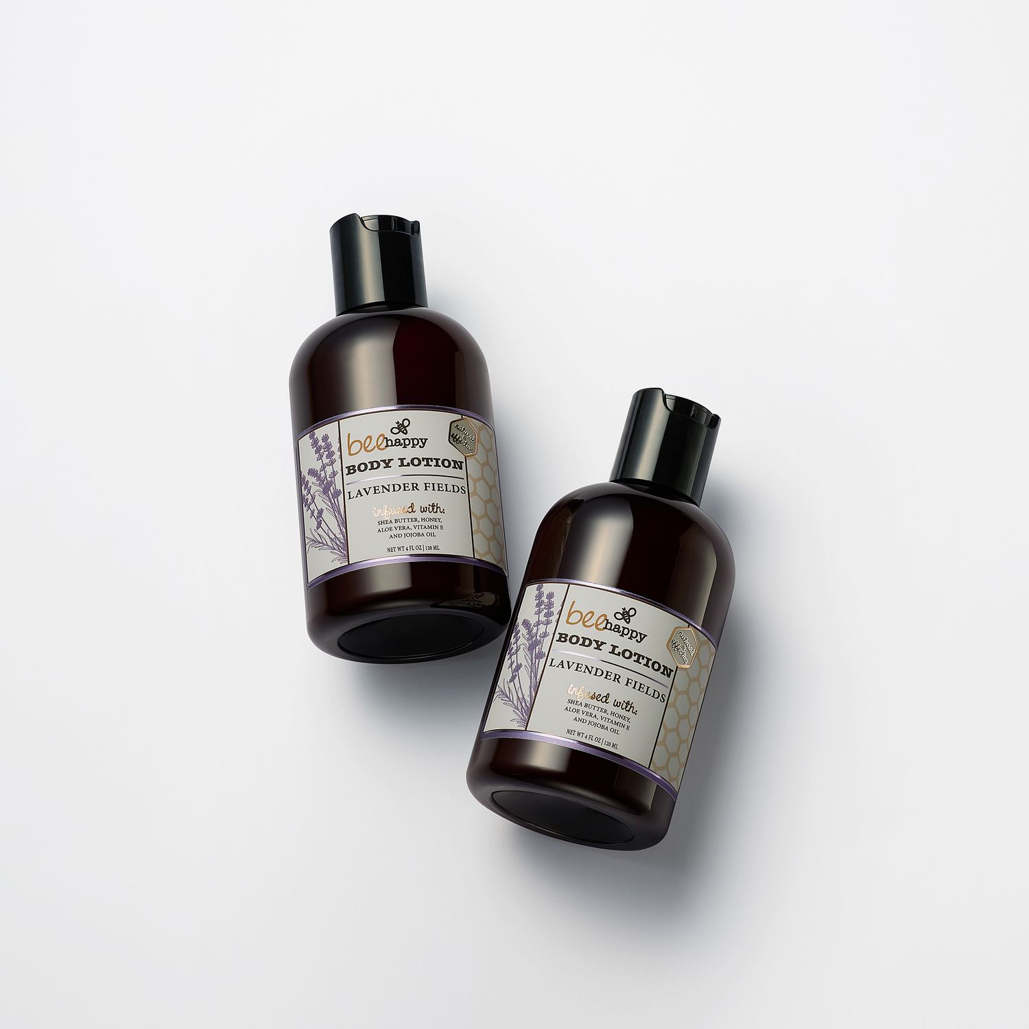 Bee Happy Body Lotion &quot;Lavender Fields&quot; (4 oz)