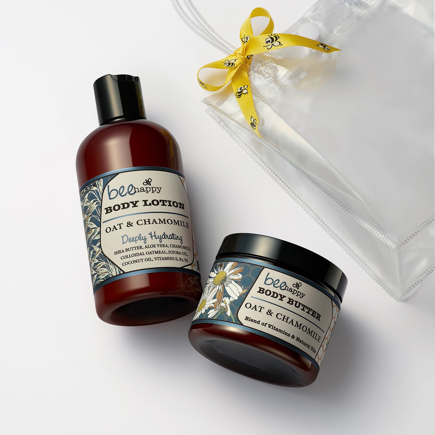 BeeHappy Nature Gift Package "Oat & Chamomile" BeeHappy Nature Gift Package "Oat & Chamomile"