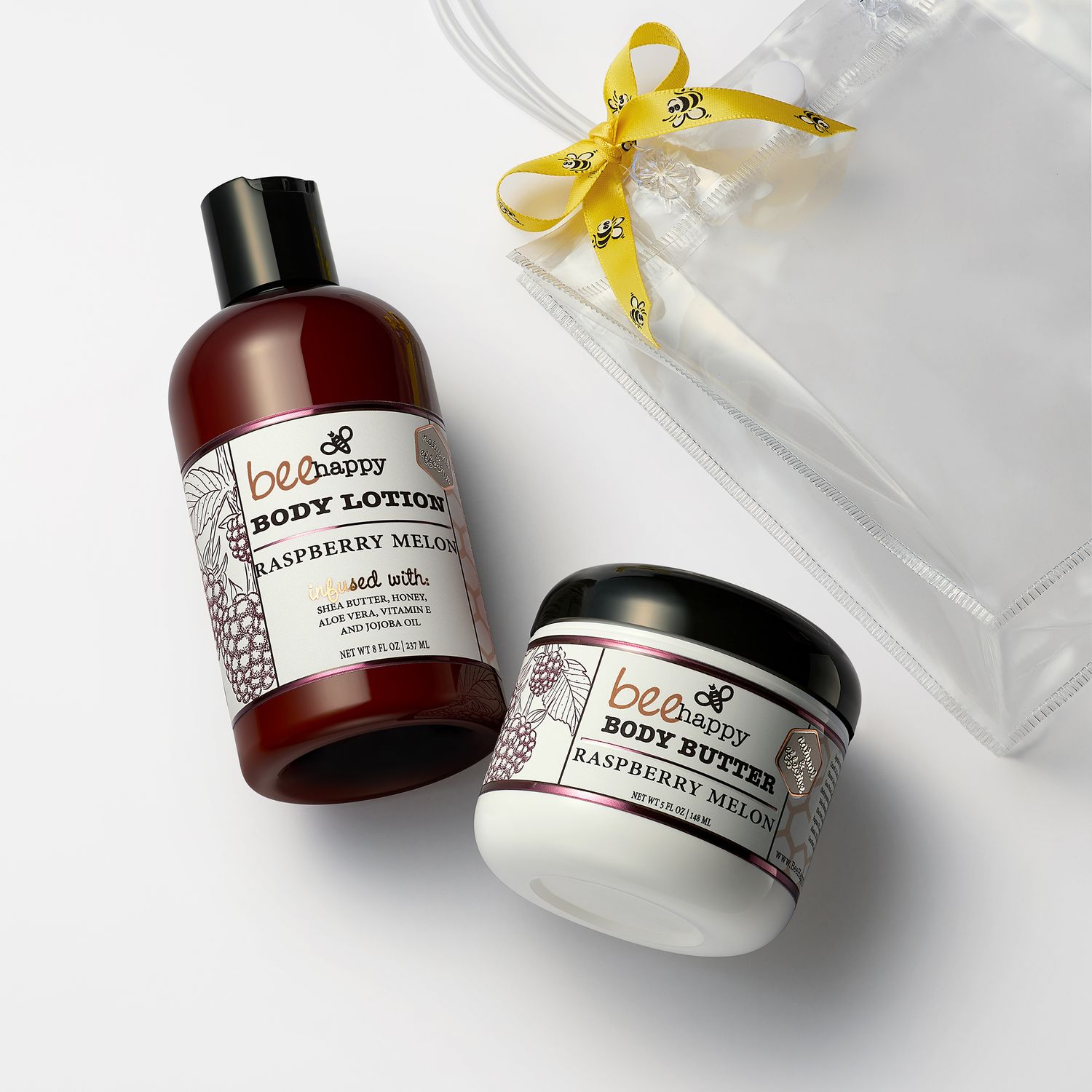 Bee Happy Gift Package "Raspberry Melon" Bee Happy Gift Package "Raspberry Melon"