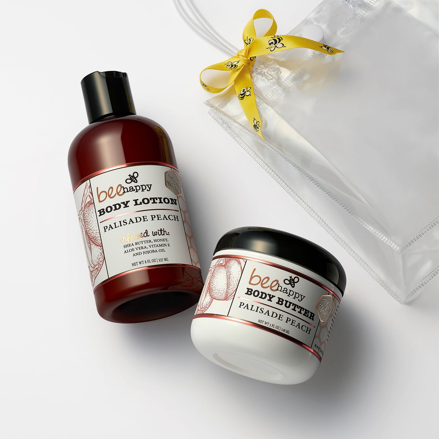 Bee Happy Gift Package "Palisade Peach" Bee Happy Gift Package "Palisade Peach"