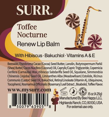 Renew Lip Balm Toffe with Hibiscus , Vitamin A &amp; E