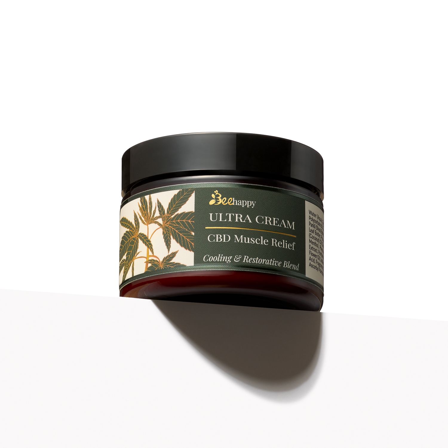 CBD Therapeutic Ultra Cream (3 oz) with Panthenol and Arnica Extract.