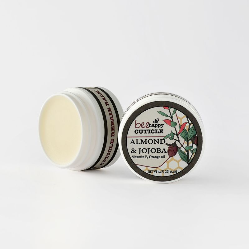 Cuticle repair Balm (0.7 oz) with Shea Bitter, Jojoba &amp; Almond Oil